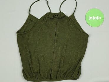 bluzki złotą nitką: Bershka, Top damski, rozmiar S — 3