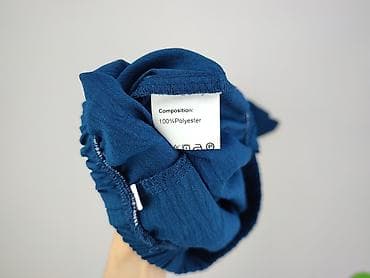 pull on trousers h: Spodnie damskie, rozmiar M, kolor morski/niebieski. - Krój: proste — 5