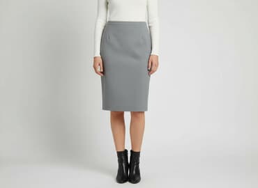 spódniczka szara: Spódnica damska, rozmiar M — 7