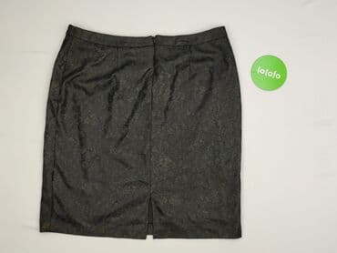 spódnice srebrne plisowane: Women`s skirt, size 2XL (EU 44) — 3