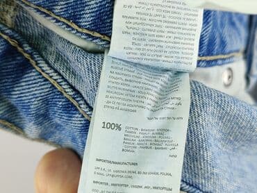 moda męska krótkie spodenki: Denim, Szorty damskie, rozmiar M — 5
