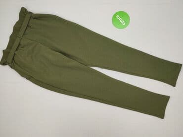 jeansy paper bag reserved: Material trousers for women, size XS — 3