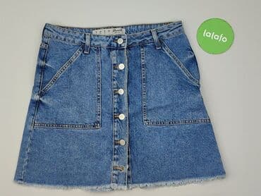 spódnice jeansowe trapezowe z guzikami: Denim Co, Spódnica damska, rozmiar L — 3