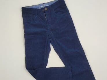 Material trousers, H&M, 8 years, 128, condition - Perfect