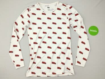 h m sweter w paski zielony: Bluzka dla mężczyzn, L — 2