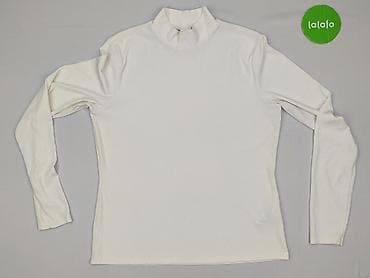 sweter w paski h: H&M, Golf damski, rozmiar L — 2