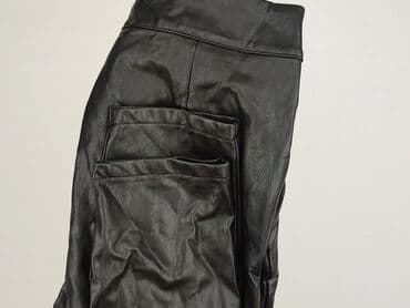 Kobiety: Stradivarius, Legginsy Ze skóry ekologicznej damskie, rozmiar S — 6