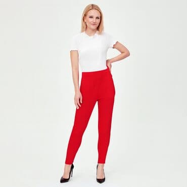 benetton krótkie spodenki: United Colors of Benetton, Spodnie materiałowe damskie, rozmiar XL — 1