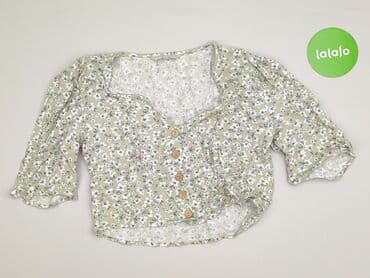 modne bluzki z bufiastymi rękawami: C&A, Bluzka damska, S — 2