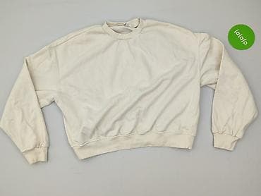 kremowe dresy: H&M, Bluza damska
, rozmiar M — 2