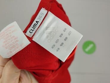 czerwona koszulka real madryt: Adidas, T-shirt damski, S — 4