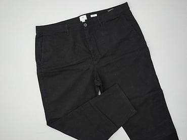 sprany: H&M L.O.G.G., Spodnie materiałowe damskie, rozmiar XL — 1