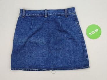 krótkie jeansowe spódniczka: Spódnica damska, rozmiar M — 3