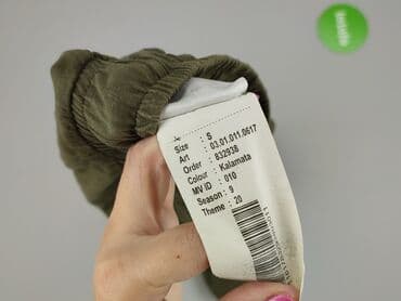 zara woskowane spodnie: Spodnie materiałowe damskie, rozmiar S — 4