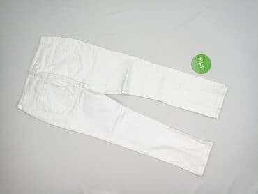 zalando białe jeansy damskie: Jeansy damskie, rozmiar L — 3