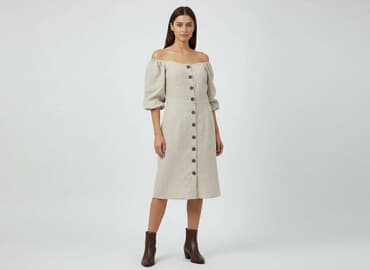 koszula len sinsay: Sinsay, Sukienka damska, rozmiar L — 1