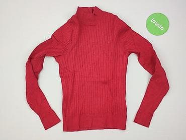 sweter czerwony: FB Sister, Golf damski, rozmiar S — 3