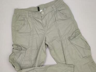 H&M Divided, Spodnie cargo damskie, L