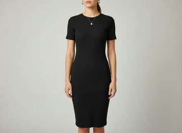 czarne krótkie spodenki sinsay: Sinsay, Sukienka damska, rozmiar S — 6