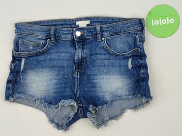 krótkie spodenki jeansowe hm: H&M, Szorty damskie, rozmiar L — 2