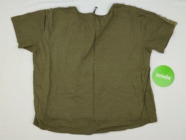 koszulka ze ściągaczem na dole: T-shirt damski, rozmiar XL — 3