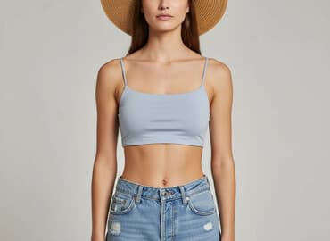 crop top coca cola: Bershka, Top damski, rozmiar M — 7