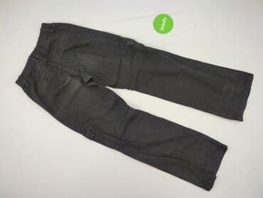 spodnie dresowe z napisami: Bershka, Spodnie cargo damskie, rozmiar S — 3