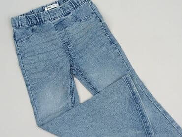 sinsay jeansy denim: Spodnie jeansowe, Sinsay, 7 lat, 122, stan - Idealny — 1