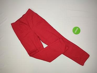 czerwona sukienka pull: Classic, Spodnie materiałowe damskie, rozmiar L — 2