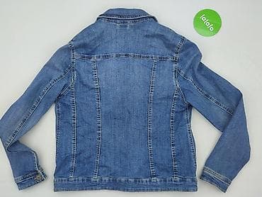 kurtka jeansowa patchwork: Kurtka jeansowa damska, rozmiar 3XL — 3