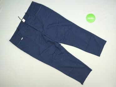 jeans mom slim fit stradivarius: Material trousers for women, size 4XL (EU 48) — 2