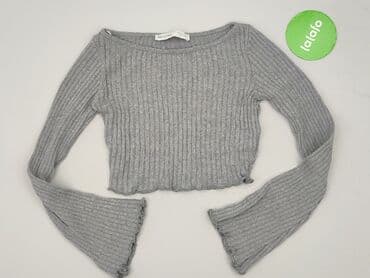 pull and bear bluzka w paski: Bershka, Top damski, rozmiar S — 3