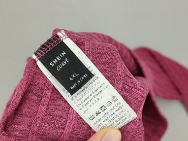 sweter damski plus size: Shein Curve, Bluzka damska, 4XL — 4