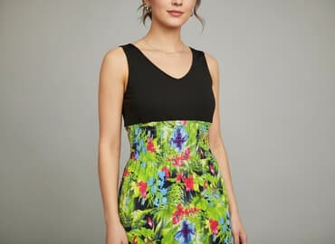 zwiewna sukienki na wesele maxi: Sukienka damska, rozmiar S — 5