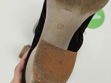 trzewiki damskie do sukienki: Botki damskie, 38 — 6