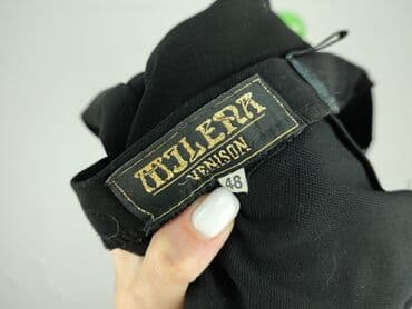 klapki ze złotą klamrą: Spodnie dla mężczyzn, rozmiar 4XL — 5