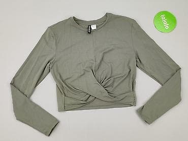 drapowana bluzki: H&M Divided, Bluzka damska, rozmiar M — 2