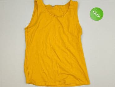 bluzka żółta w czarne paski: Beloved, Top damski, 2XL — 2