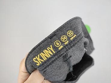 rurowy: Skinny, Spodnie materiałowe damskie, rozmiar S — 4