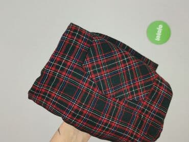 spódnica w kratę czerwona midi: Spódnica damska, XL — 4