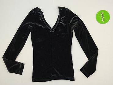 bluza welurowa: Top damski, rozmiar S — 3
