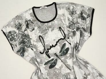 bershka koszulka oversize damska: Bluzka damska, rozmiar One size — 1