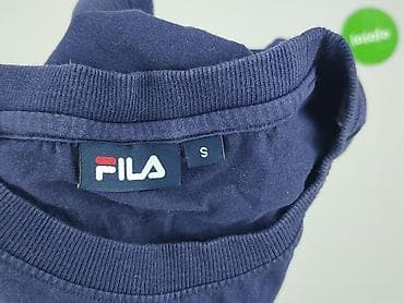 bluzki dalmatynczyk: Fila, T-shirt damski, rozmiar S — 5