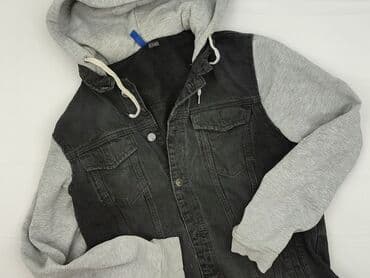 wrangler kurtka jeansowa z futerkiem: Kurtka przejściowa dla mężczyzn, M, Divided, stan - Dobry — 1