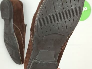 spodnie dresowe z niskim krokiem: Shoes for men, 41, Gino Rossi, condition - Perfect — 5