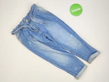 джинсова куртка: Dziecięca kurtka jeansowa, 4-5 lat, 104-110 cm, River Island, stan - Bardzo dobry — 2