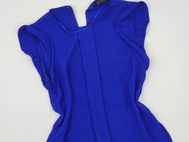 bluza niebieska h m: Zara, Bluzka damska, rozmiar S — 1