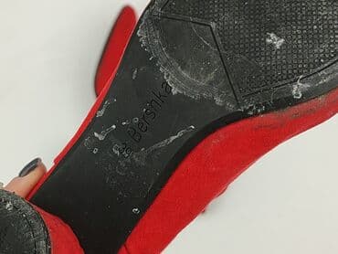 kozaki do czerwonej sukienki: Bershka, Botki damskie, 39 — 6