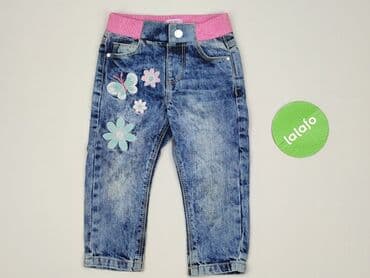 sukienka boho plus size: Denim pants, F&F, 12-18 months, condition - Perfect — 2