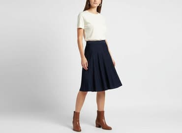 spódnice niebieska rozkloszowane: STOCKH LM, Spódnica damska, rozmiar M — 1